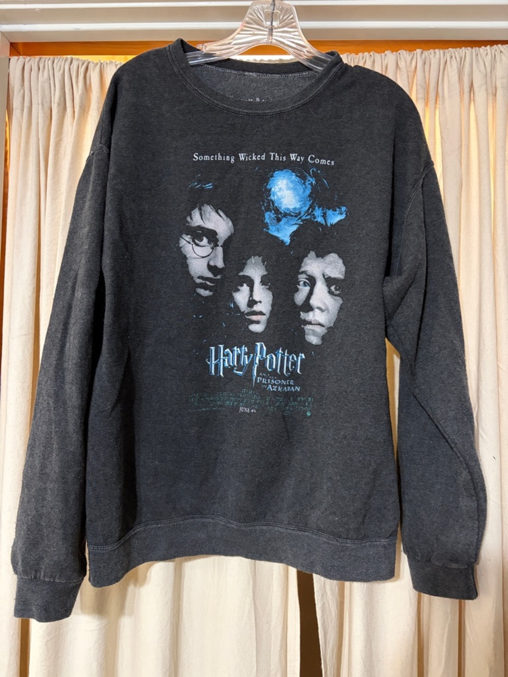 Vintage Wash Harry Potter Crew Neck